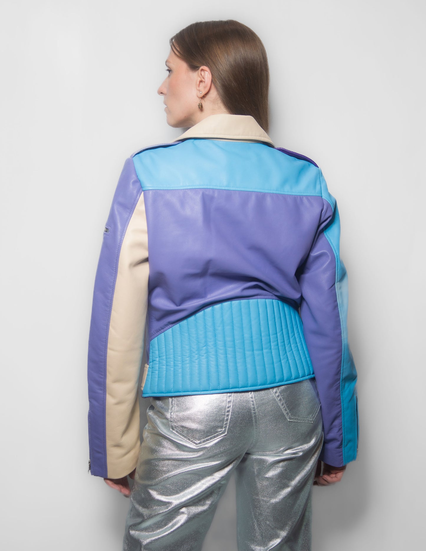 Quad-Tone Biker Jacket